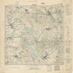 Meßtischblatt Nr.3056 Karzig - 1:25.000 (1934)