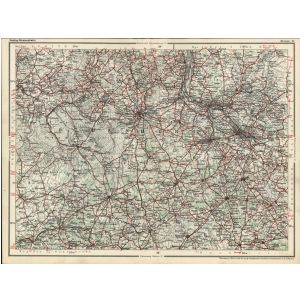 Dunlop-Straßen-Karte (30) Bremen - 1927/1928