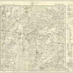 Topographische Karte 1:25.000 (3110) Wahn in Hannover [ca. 1950, Meßtischblatt]