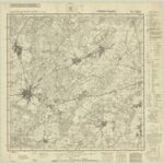 Topographische Karte 1:25.000 (3111) Sögel [ca. 1945, Meßtischblatt]