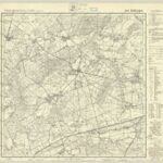 Topographische Karte 1:25.000 (3113) Molbergen  [ca. 1950, Meßtischblatt]