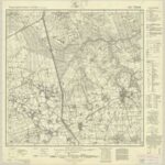 Topographische Karte 1:25.000 (3115) Visbek  [1952, Meßtischblatt]
