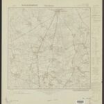 Topographische Karte 1:25.000 (3116) Wildeshausen  [1936, Meßtischblatt]
