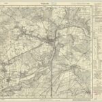 Topographische Karte 1:25.000 (3123) Walsrode  [ca. 1935, Meßtischblatt]