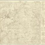 Topographische Karte 1:25.000 (3124) Fallingbostel [ca. 1936, Meßtischblatt]