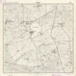 Meßtischblatt Nr.3152 Moryn - 1:25.000 (1947)