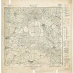 Meßtischblatt Nr.3153 Wartenberg - 1:25.000 (1919)