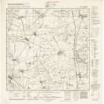 Meßtischblatt Nr.3167 Budsin - 1:25.000 (1944)