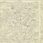 Topographische Karte 1:25.000 (3211) Holte  [ca. 1950, Meßtischblatt]