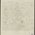 Topographische Karte 1:25.000 (3215) Vechta  [ca. 1945, Meßtischblatt]