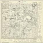 Topographische Karte 1:25.000 (3246) Wandlitz  [II1945, Meßtischblatt]
