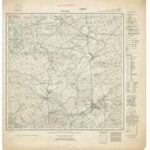 Meßtischblatt Nr.3255 Massin - 1:25.000 (1934)