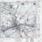 Meßtischblatt Nr.3257 Landsberg an der Warthe - 1:25.000 (1934)