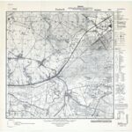 Meßtischblatt Nr.3258 Zantoch - 1:25.000 (1932)