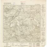 Meßtischblatt Nr.3260 Gottschimm - 1:25.000 (1940)