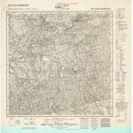 Meßtischblatt Nr.3262 Schneidemühlchen - 1:25.000 (1944)