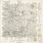 Meßtischblatt Nr.3265 Obersitzko - 1:25.000 (1944)