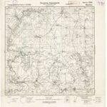 Meßtischblatt Nr.3283 Mochau - 1:25.000 (1944)