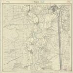 Topographische Karte 1:25.000 (3309) Meppen  [ca. 1925, Meßtischblatt]