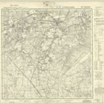 Topographische Karte 1:25.000 (3311) Herzlake  [ca. 1950, Meßtischblatt]