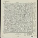 Topographische Karte 1:25.000 (3314) Dinklage  [1939, Meßtischblatt]