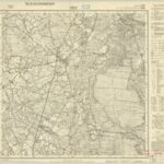 Topographische Karte 1:25.000 (3315) Lohne in Oldenburg [ca. 1936, Meßtischblatt]