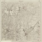 Topographische Karte 1:25.000 (3329) Wahrenholz  [ca. 1944, Meßtischblatt]