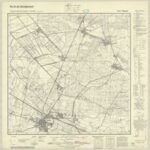 Topographische Karte 1:25.000 (3343) Nauen  [ca. 1940, Meßtischblatt]