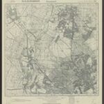 Topographische Karte 1:25.000 (3345) Henningsdorf  [III1945, Meßtischblatt]
