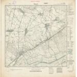 Meßtischblatt Nr.3354 Tamsel - 1:25.000 (1934)