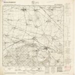 Meßtischblatt Nr.3364 Scharfenort - 1:25.000 (1944)