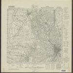 Topographische Karte 1:25.000 (3409) Lingen  [1939, Meßtischblatt] GEHEIM