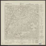 Topographische Karte 1:25.000 (3410) Baccum  [III1940, Meßtischblatt] GEHEIM