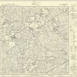 Topographische Karte 1:25.000 (3411) Lengerich Hannover [ca. 1950, Meßtischblatt]