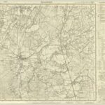 Topographische Karte 1:25.000 (3413) Bersenbrück [ca. 1945, Meßtischblatt]