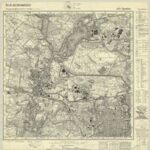 Topographische Karte 1:25.000 (3445) Spandau  [ca. 1936, Meßtischblatt]