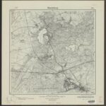 Topographische Karte 1:25.000 (3450) Müncheberg [1932, Meßtischblatt]