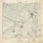 Meßtischblatt Nr.3454 Sonnenburg - 1:25.000 (1938)