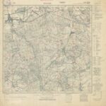 Meßtischblatt Nr.3456 Kriescht - 1:25.000 (1935)