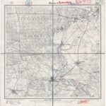 Meßtischblatt Nr.3458 Blesen - 1:25.000 (1894)