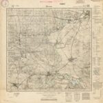 Meßtischblatt Nr.3458 Blesen - 1:25.000 (1938)