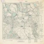 Meßtischblatt Nr.3461 Kahme - 1:25.000 (1934)