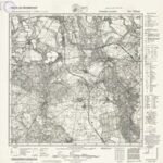 Meßtischblatt Nr.3461 Kahme - 1:25.000 (1944)