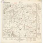 Meßtischblatt Nr.3469 Welnau - 1:25.000 (1940)