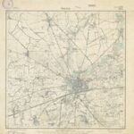 Meßtischblatt Nr.3471 Gnesen - 1:25.000 (1888)