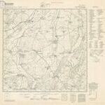 Meßtischblatt Nr.3473 Tschemsal - 1:25.000 (1936)