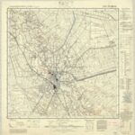 Topographische Karte 1:25.000 (3508) Nordhorn  [1953, Meßtischblatt]