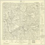 Topographische Karte 1:25.000 (3510) Plantlünne [1953, Meßtischblatt]