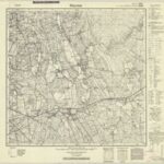 Topographische Karte 1:25.000 (3518) Diepenau [1938, Meßtischblatt]