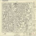 Topographische Karte 1:25.000 (3519) Uchte  [1938, Meßtischblatt]